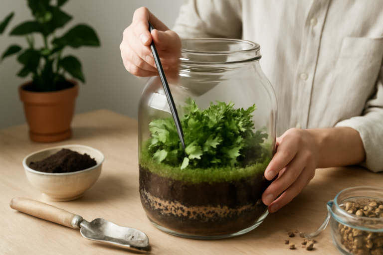 como cuidar de um terrario