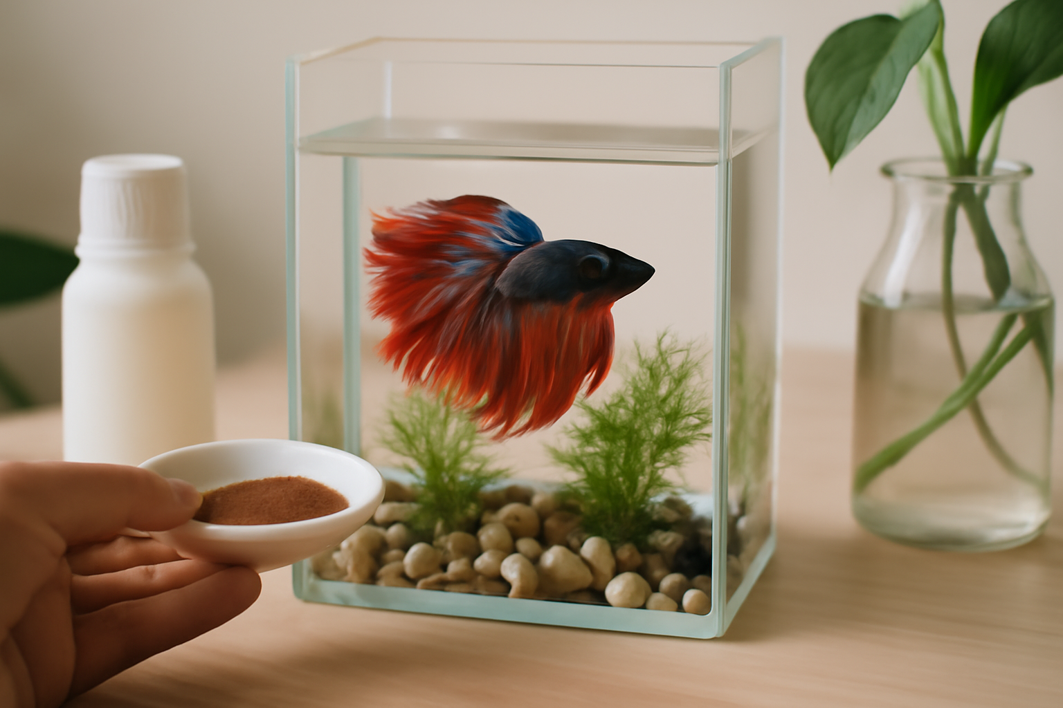 como cuidar do peixe betta